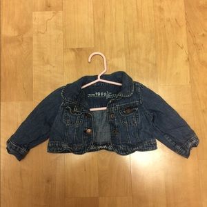 6-12 months babyGap jean jacket